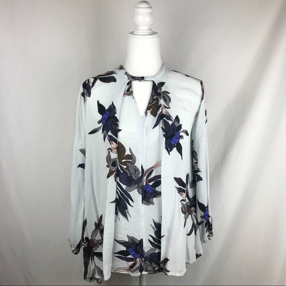 Free people Tree Swing Tunic in Light Stone Combo